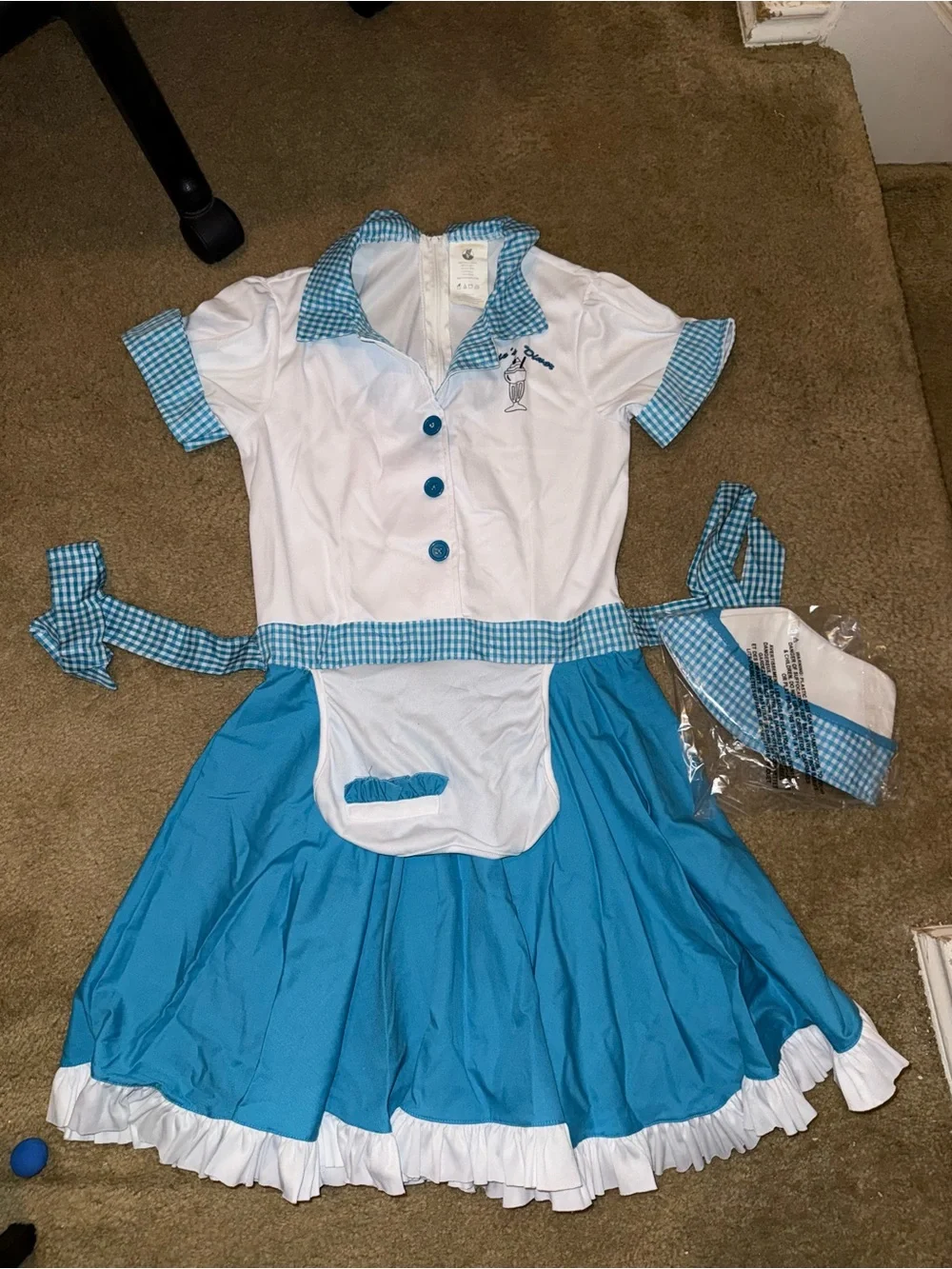 Spirit 50's Car Hop Halloween costume - Picture 2 of 6